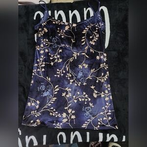 Delicates Midnight Blue Floral Chemise‎